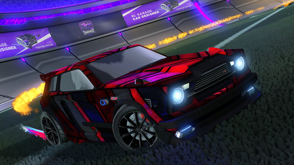 A Rocket League car design from sheweris-wile09