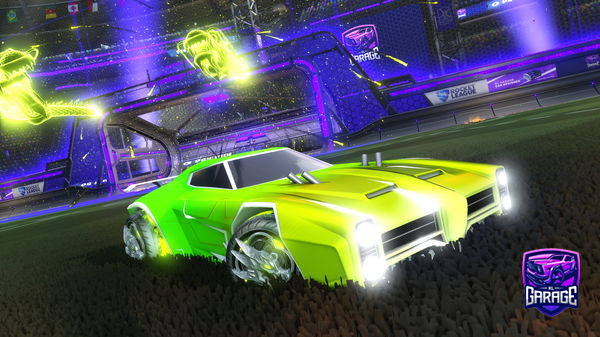 A Rocket League car design from Tiny29121975