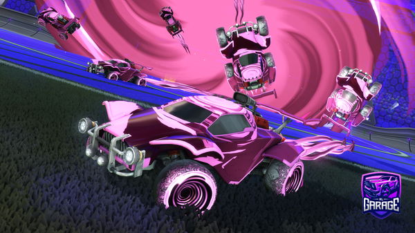 A Rocket League car design from Mattomatty