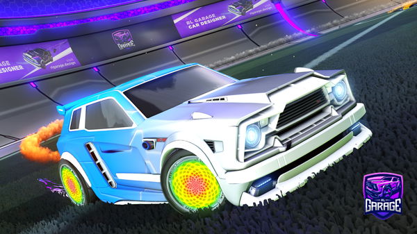 A Rocket League car design from VariedFiber4866