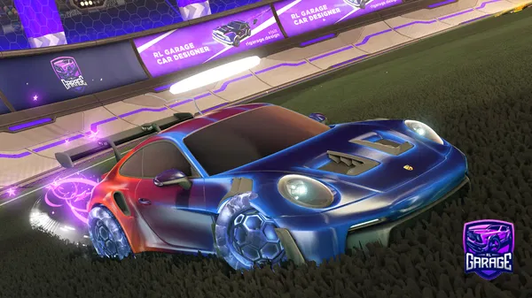 A Rocket League car design from RAYZORDRAGONXVI