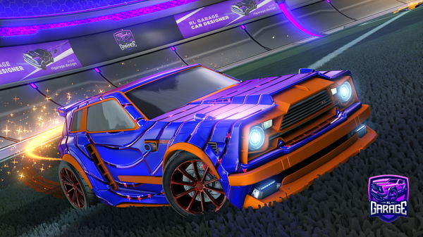 A Rocket League car design from Clemary77k