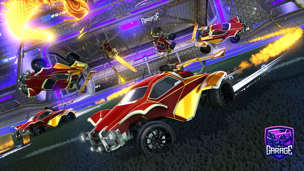 A Rocket League car design from Deathlore