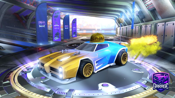 A Rocket League car design from HasanB