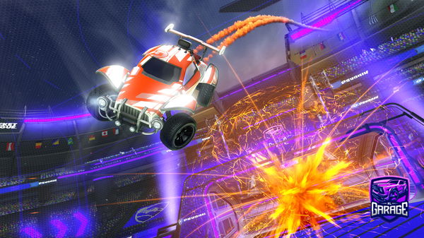 A Rocket League car design from Auceey