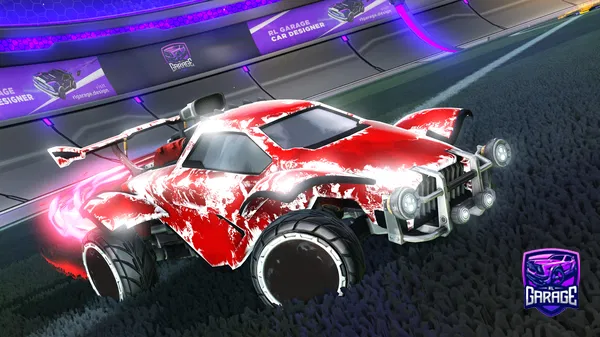 A Rocket League car design from RomanSpiderman17