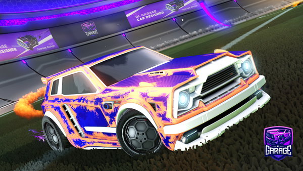 A Rocket League car design from GOAT_geraldo