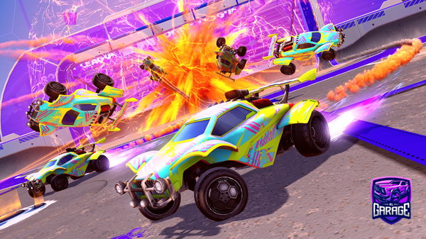 A Rocket League car design from Carlos_086