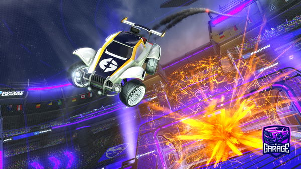 A Rocket League car design from Tetsuyaa