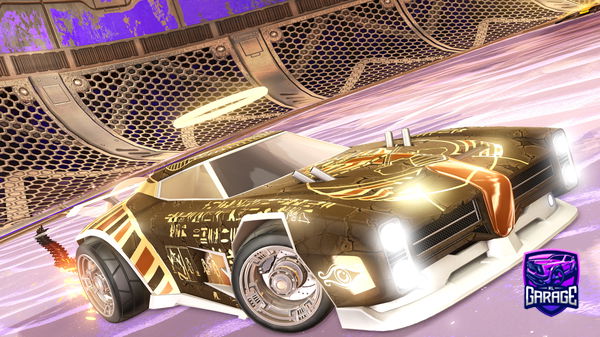 A Rocket League car design from Iblddogerblu55