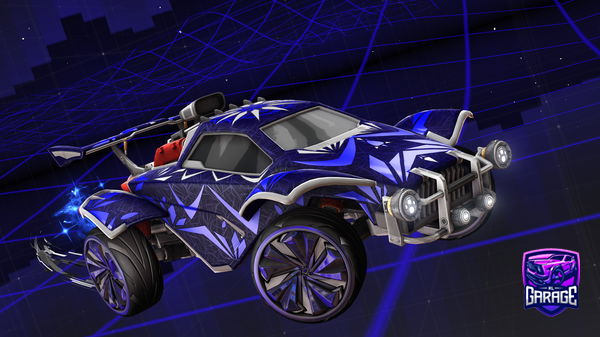 A Rocket League car design from tackywacky85