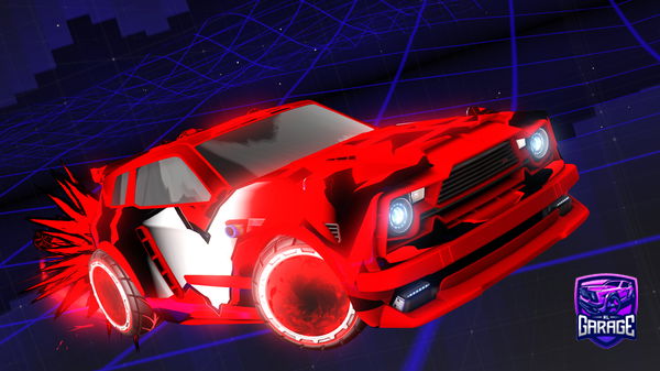 A Rocket League car design from FinlayBarn