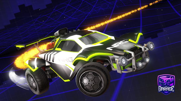 A Rocket League car design from Terragang