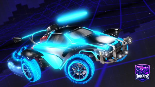 A Rocket League car design from NightOwlSquad