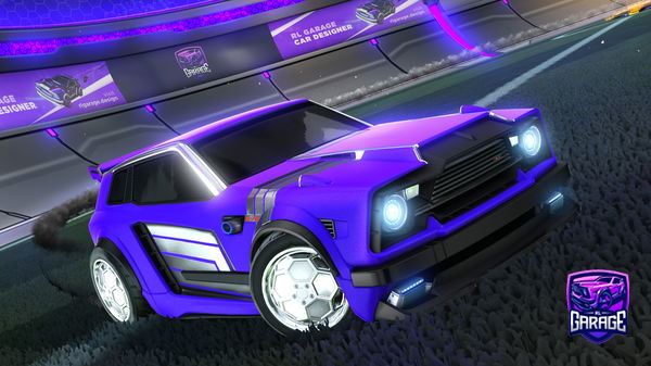 A Rocket League car design from LividFalcon