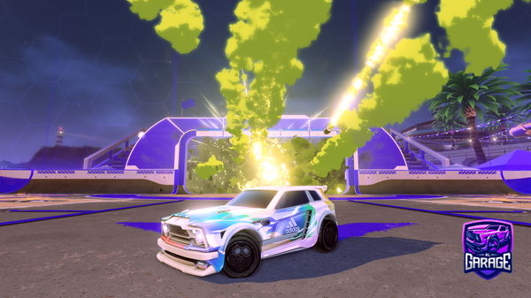 A Rocket League car design from rl_trader0nxb0X