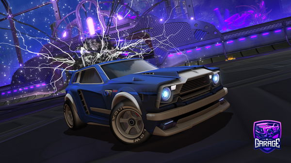 A Rocket League car design from ToxicWaste134