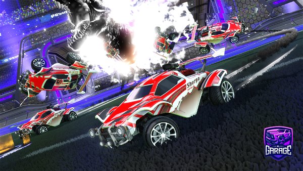 A Rocket League car design from TurtleBlacks