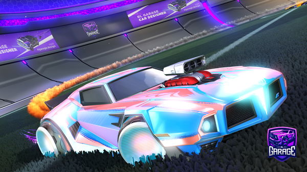 A Rocket League car design from JC27