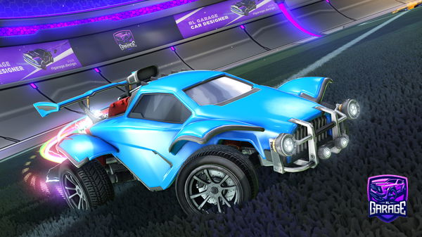 A Rocket League car design from HammHawk_