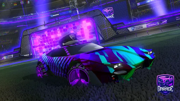 A Rocket League car design from Halomaster7212