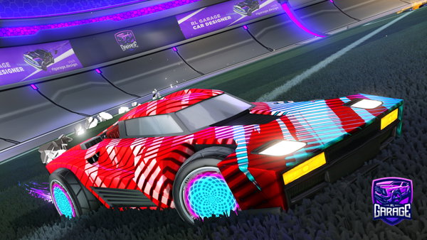 A Rocket League car design from JoeBod