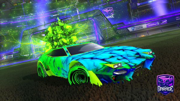 A Rocket League car design from Eloquentplanet