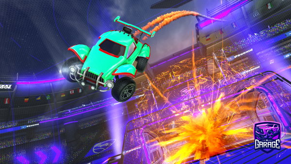 A Rocket League car design from MpxANA