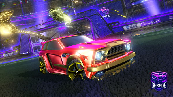 A Rocket League car design from SPAZIONZ