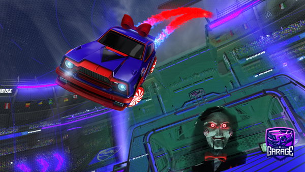 A Rocket League car design from Rosso_soft