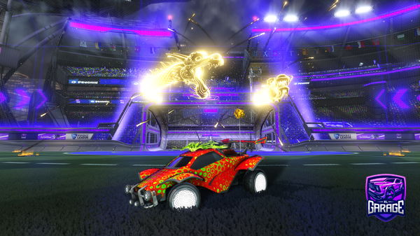 A Rocket League car design from Vinmad2009