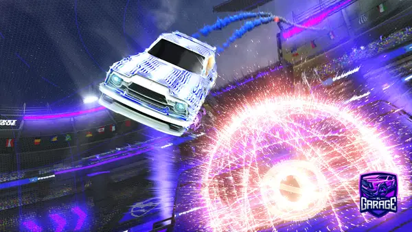 A Rocket League car design from 1CENXX