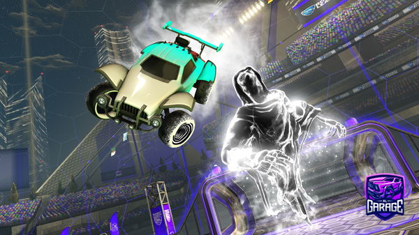 A Rocket League car design from JVLOO