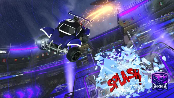 A Rocket League car design from guxtaxxzz