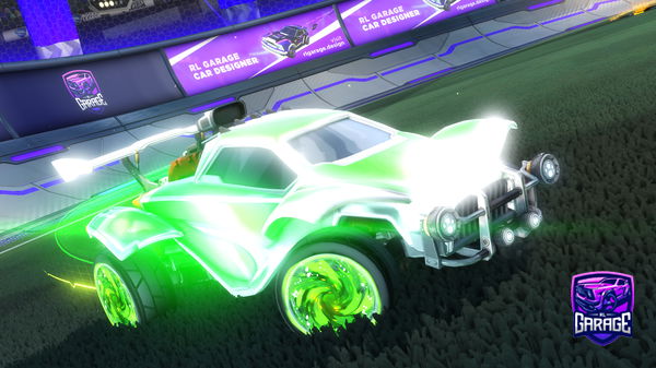 A Rocket League car design from Lennonmcd_12