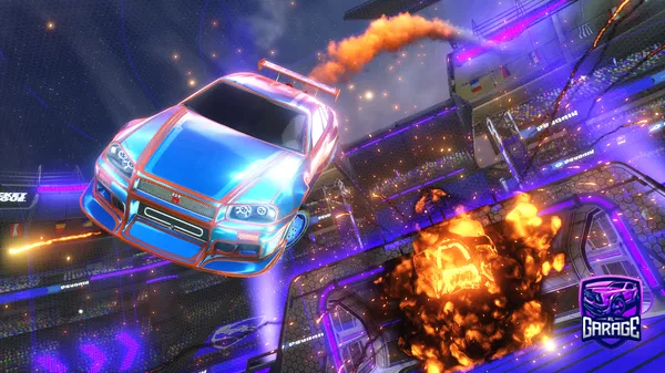 A Rocket League car design from Camavinga