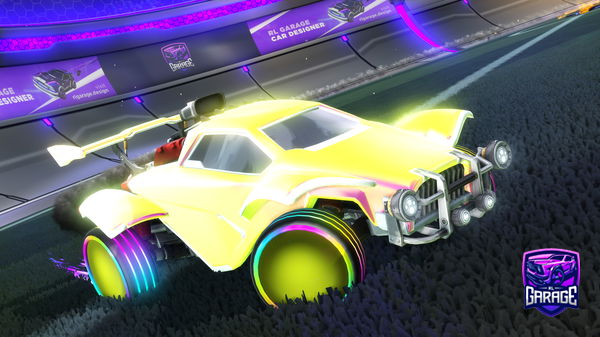 A Rocket League car design from Bot-The-Legend