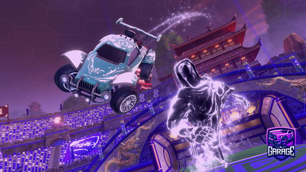 A Rocket League car design from Boxcometomyhand