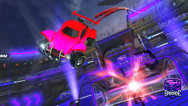 A Rocket League car design from Thomastyrrell12