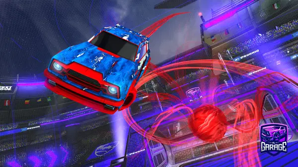 A Rocket League car design from Szitron2011