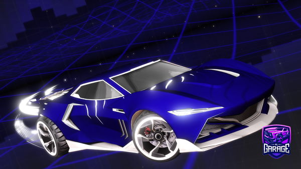 A Rocket League car design from Wohulo