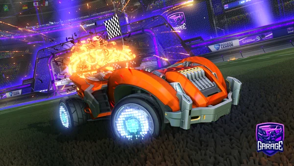 A Rocket League car design from seba25252