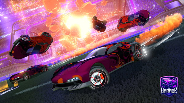A Rocket League car design from z-i-q