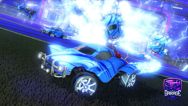A Rocket League car design from jevsjsv