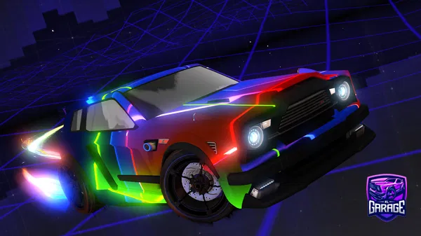 A Rocket League car design from frick_my_tm8