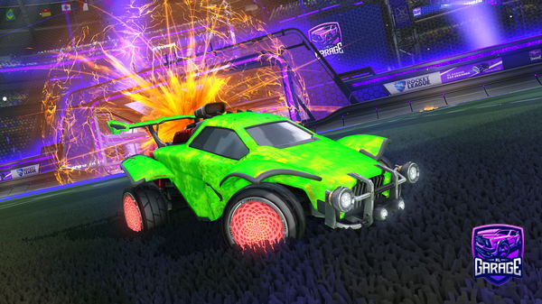 A Rocket League car design from Taeke010