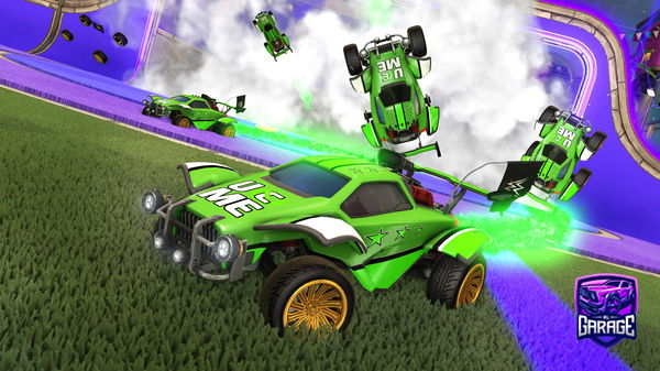 A Rocket League car design from brocklobster4