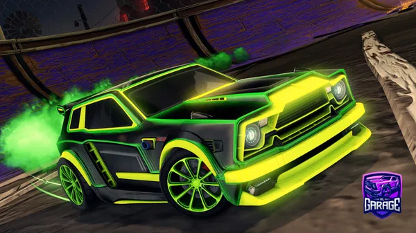A Rocket League car design from Wrink_32