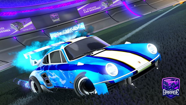 A Rocket League car design from DarkCharxDesigns