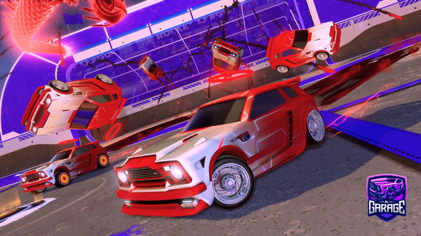 A Rocket League car design from BridgeAG